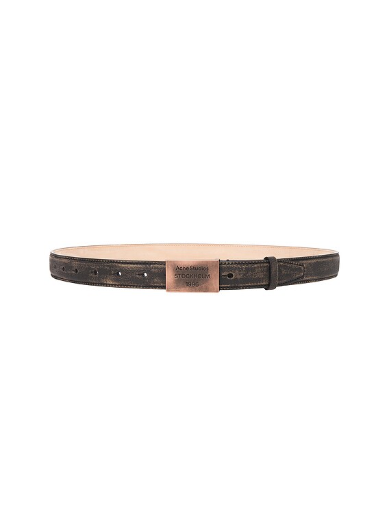 Acne Studios 1996 ベルト - Dark Brown & Beige | FWRD
