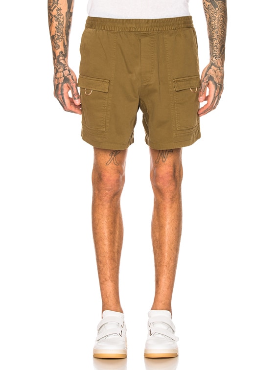 Acne Studios Rosso Shorts in Olive 