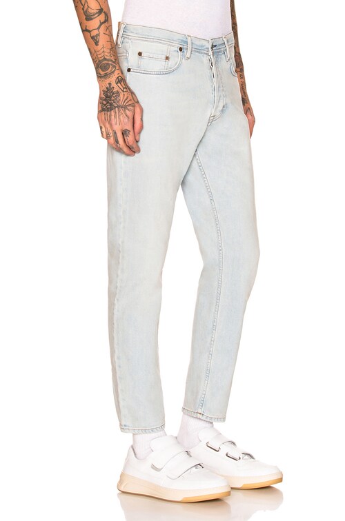 acne river light blue