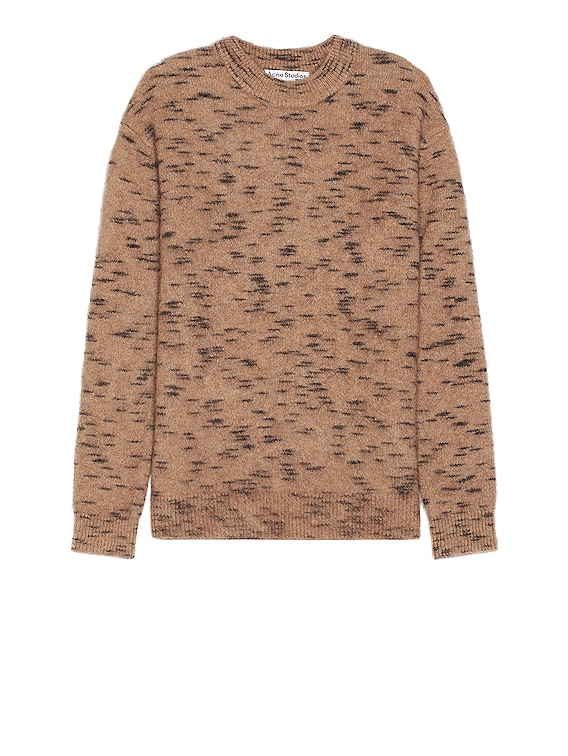 Acne Studios Kristova Sweater in Cardinal Brown | FWRD Acne Studios Kristova Sweater in Cardinal Brown | FWRD