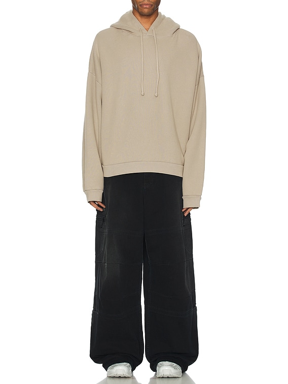 Acne Studios Hoodie in Concrete Grey | FWRD