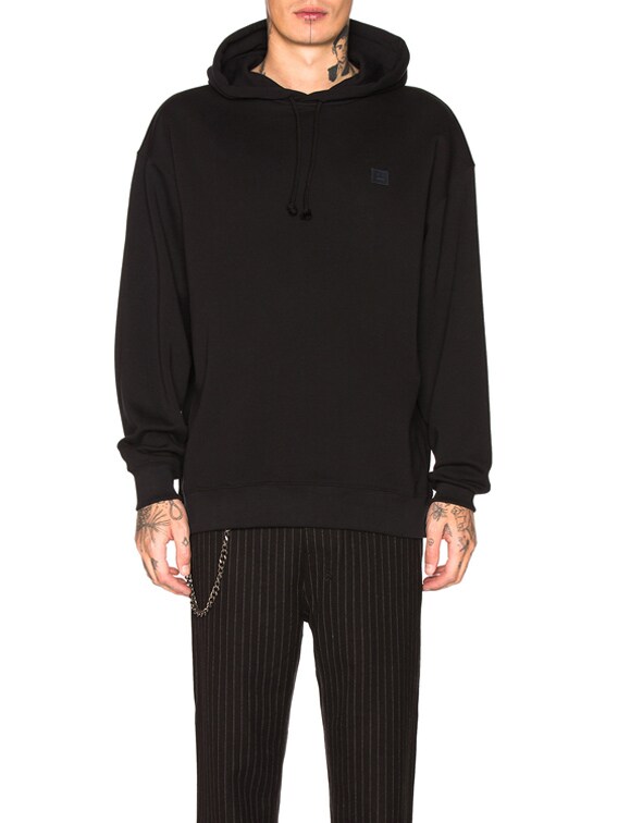 Acne studios farrin face hoodie best sale