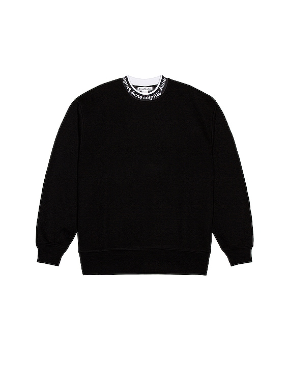 Acne studios discount logo crewneck sweatshirt