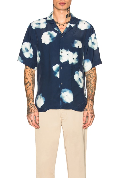 acne studios printed shirt