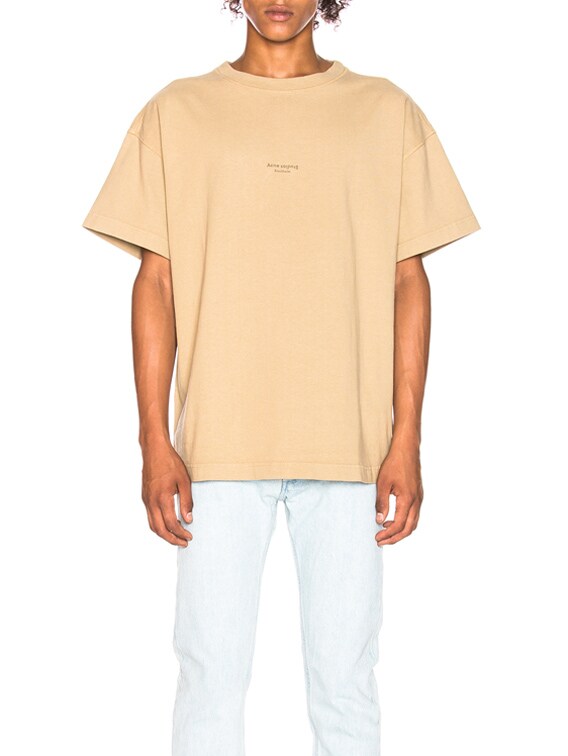 acne logo tee