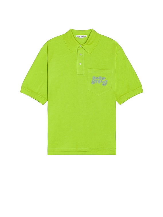 Acne Studios ポロシャツ - Lime Green | FWRD