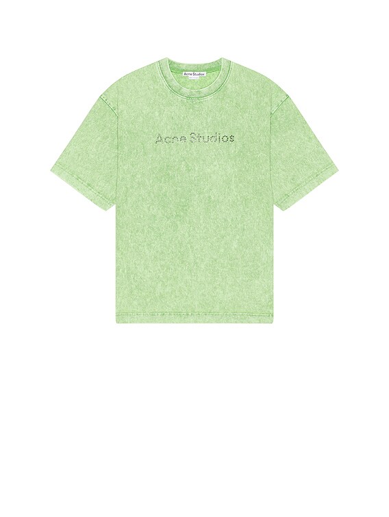 Acne Studios プリントトップス Acne Studios - プリントTシャツ - オプティックホワイト