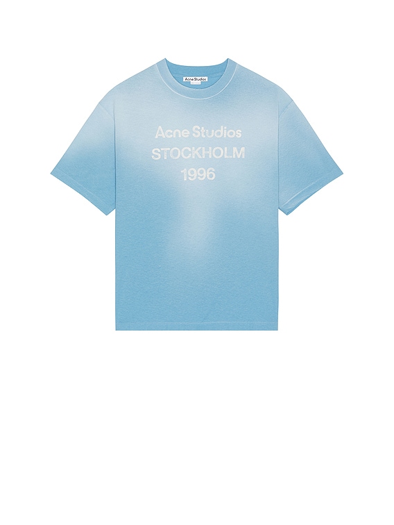 Acne Studios Exford 1996 Tee in Cornflower Blue | FWRD