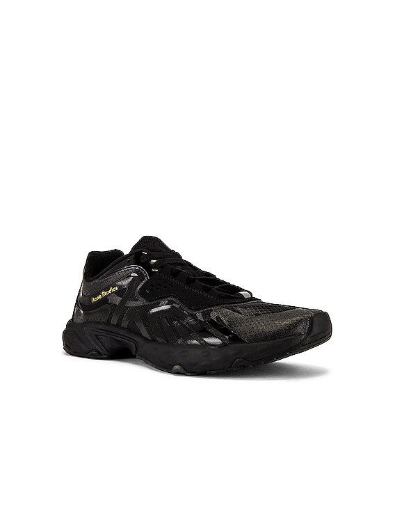 Flere Pind nuance Acne Studios Trail Sneakers in Black & Black | FWRD