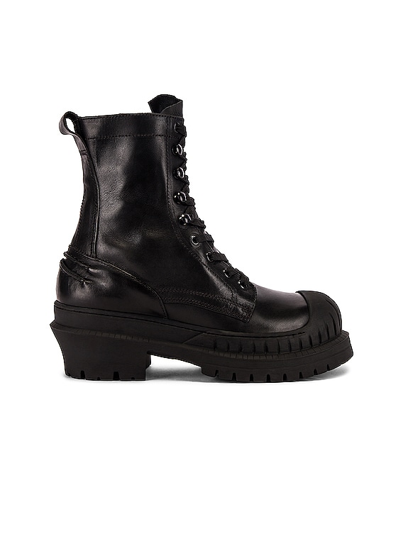 Acne studios combat boots best sale