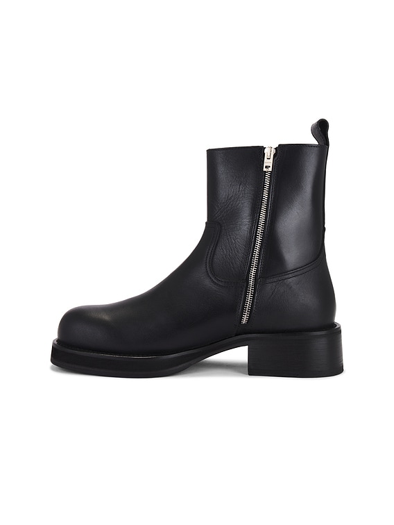 Acne Studios エンホスラヘルミットウエストシンス 【関税込】 ACNE STUDIOS + NET SUSTAIN embellished leather knee boots