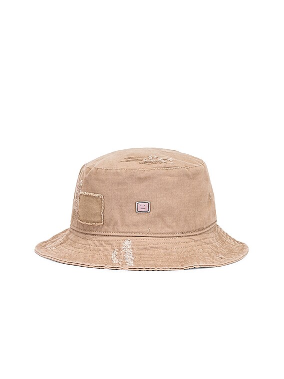 アクネストゥディオズ Acne Studios ベージュ バケットハット Acne Studios BUKO FACE バケットハット - Desert Beiq`ge | FWRD