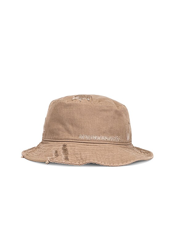 Acne Studios BUKO FACE バケットハット - Desert Beiq`ge | FWRD