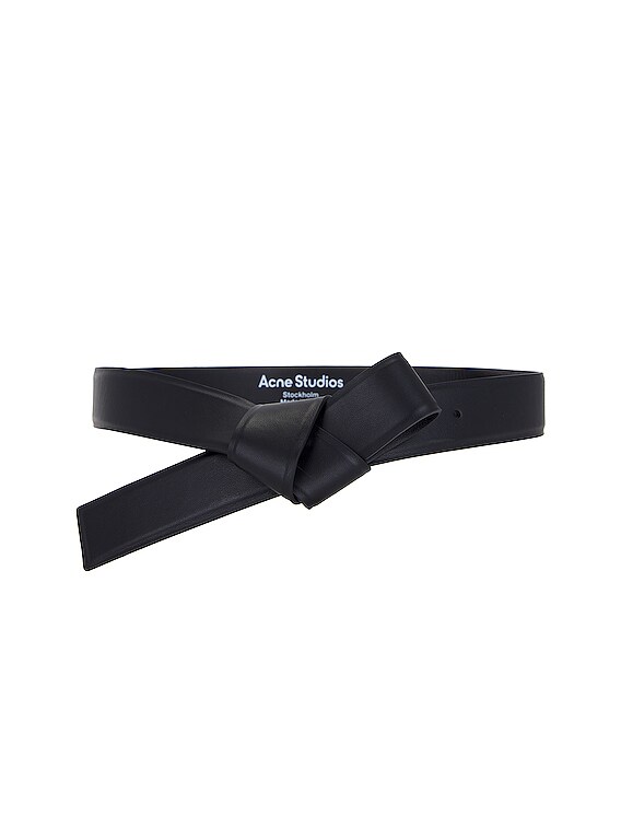 Acne Studios Standard Belt in Black