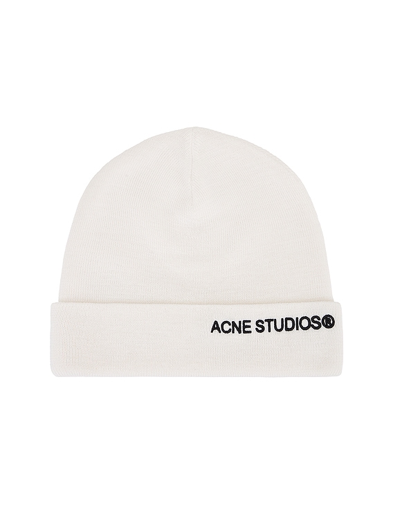 Acne  hats  new Acne Studios - Logo cap - Faded black main image 4