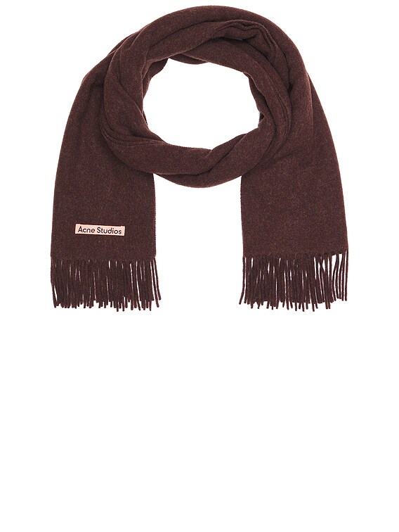 最終値下】Acne Studios Oversized Fringe Scarf ACNE STUDIOS - Unisex Fringe Oversized Wool Scarf – Atelier