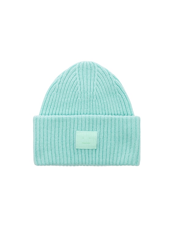 acne pansy face beanie