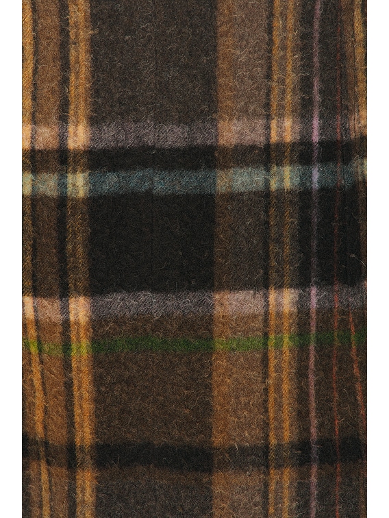 Delfin Plaid Mini Dress