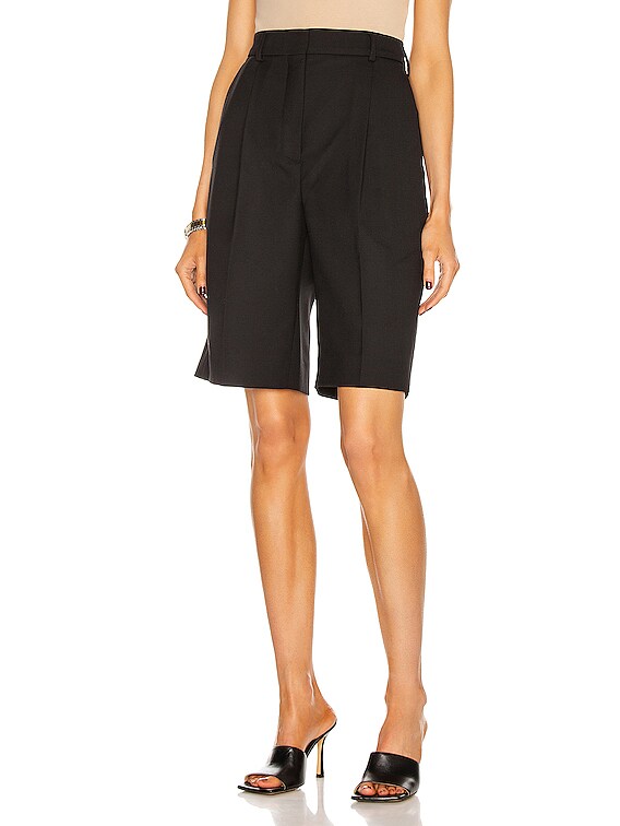 【Acne Studios】 Tailored Short Pants Acne Studios Tailored Short in Black | FWRD