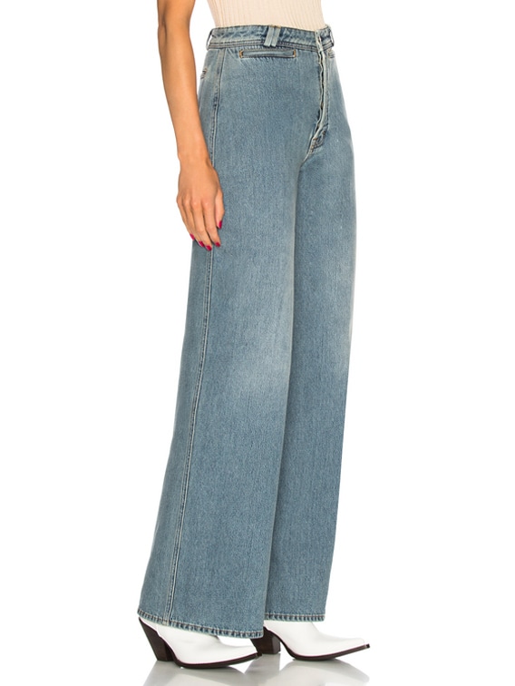 acne wide leg jeans