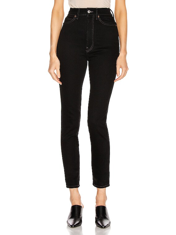 ACNE STUDIOS 　 SKINNY DARK CAME Acne Studios - Skinny logo scarf - Black