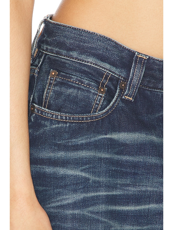 Acne Studios 2023 Broadway Super Wide Leg in Mid Blue | FWRD Acne Studios 2023 Broadway Super Wide Leg in Mid Blue | FWRD