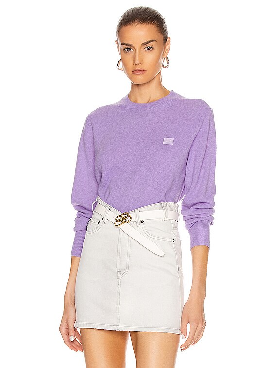 lavender purple sweater