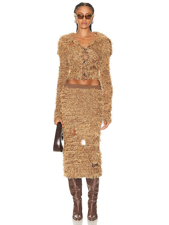 Acne Studios カーディガン - Camel Brown | FWRD