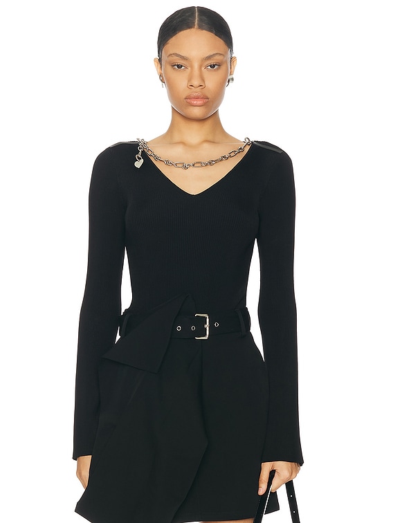 Acne Studios KOURTNEY セーター - Black | FWRD