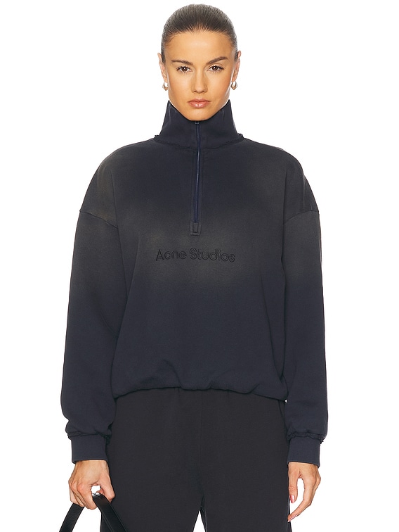 Acne Studios 連帽衫於Navy Blue | FWRD