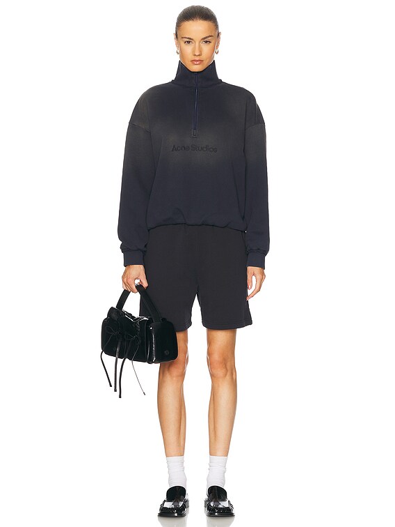 Acne Studios Fawn Faded Hoodie in Navy Blue | FWRD