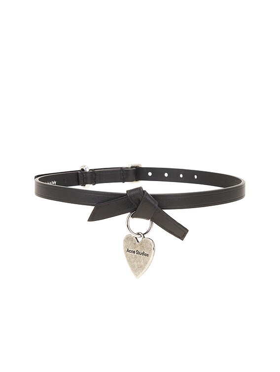 Acne Studios MUSUBI チョーカー - Black | FWRD 