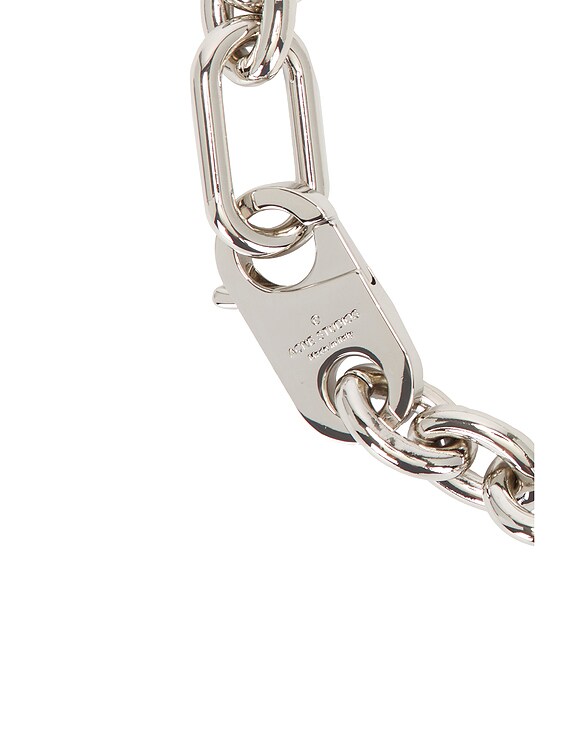 Acne Studios Ainlock Necklace in Silver | FWRD