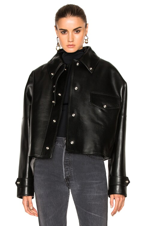 Acne Studios Chrismo Jacket in Black | FWRD