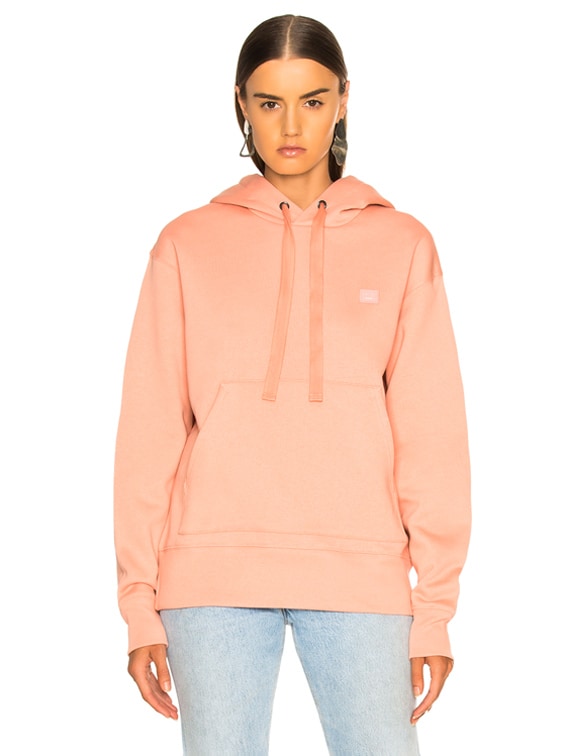 acne studios pink ferris face hoodie