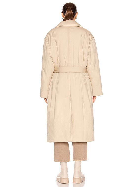 Acne Studios Padded Coat in Beige | FWRD