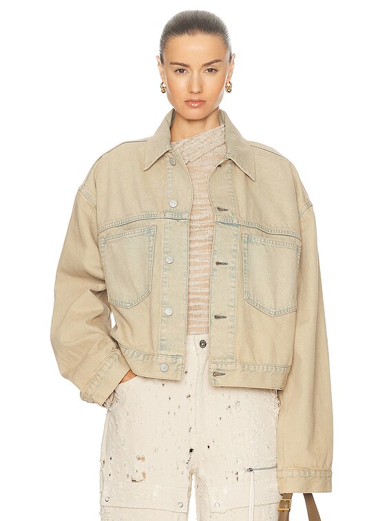 Acne Studios Jacket in Light Sand | FWRD