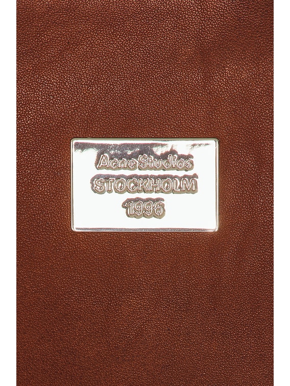 Acne Studios Loroma Leather Jacket in Tobacco Brown | FWRD