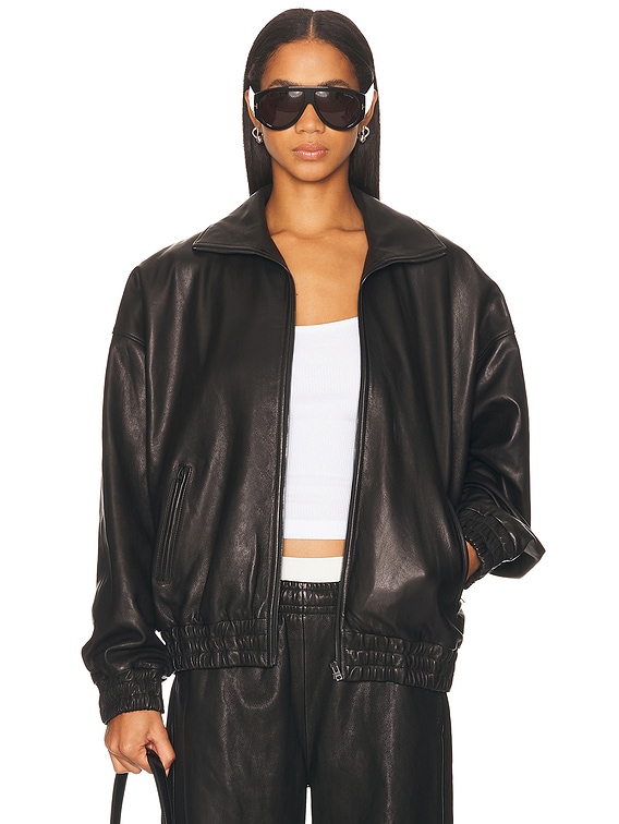 Lemmy Crop Leather Jacket