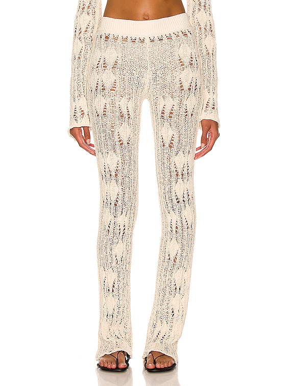 Acne Studios Kurino Pant in Ivory White | FWRD