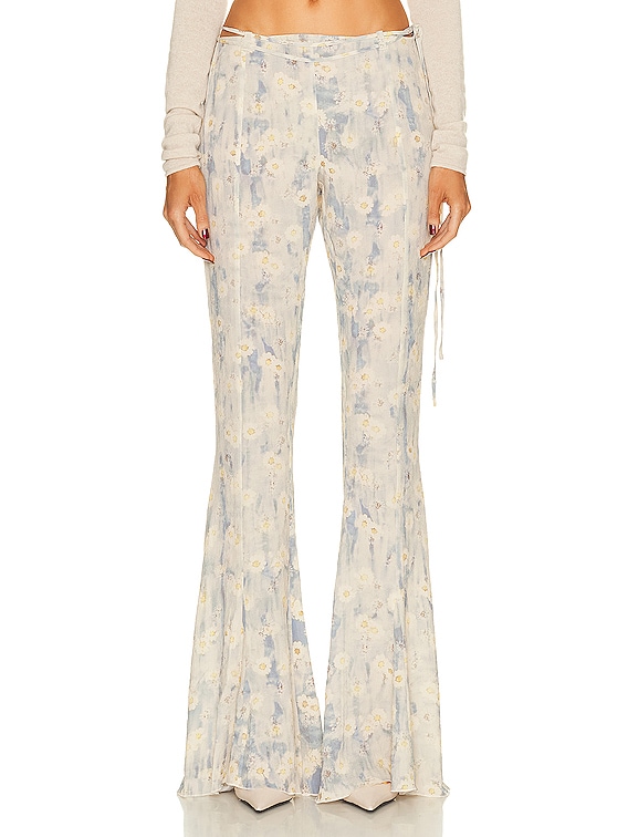 Acne Studios Floral Trousers