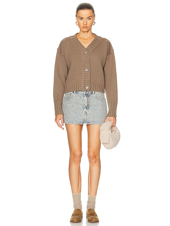 VIP【関税送料無料】希少 Acne Studios Denim Mini Skirt Acne Studios Denim mini skirt - Mid Blue | REVERSIBLE