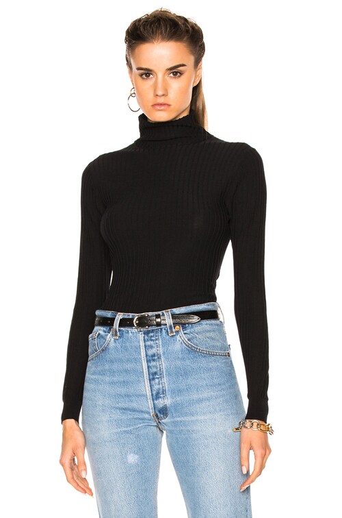 acne studios black turtleneck