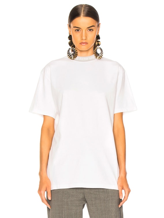 Acne Studios Gojina Tee in Optic White 