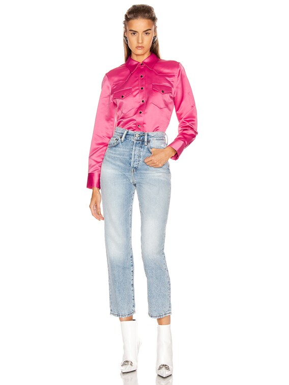 Acne Studios Blue Bla Konst Road Shirt Acne Studios