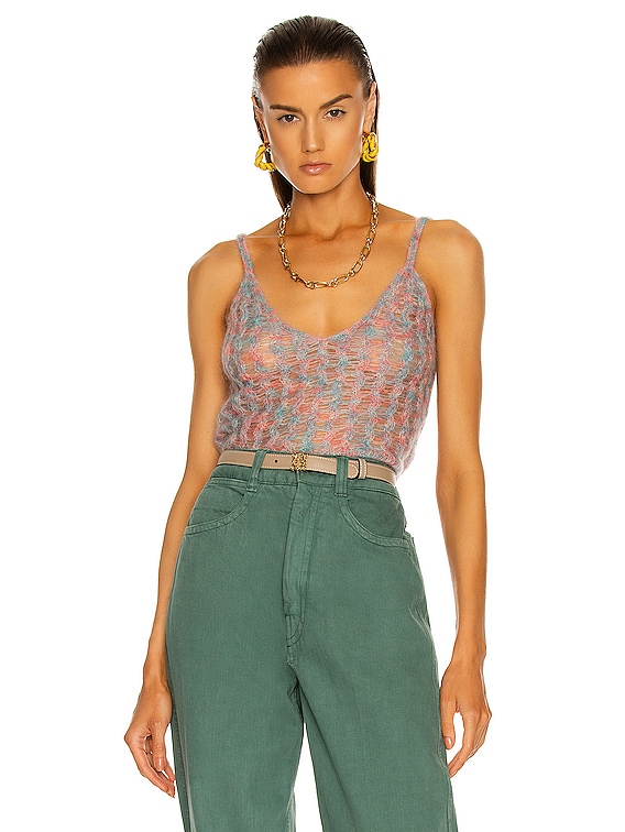 Acne Studios Mohair Tank Top Acne Studios Kofra Mohair Tank Top In