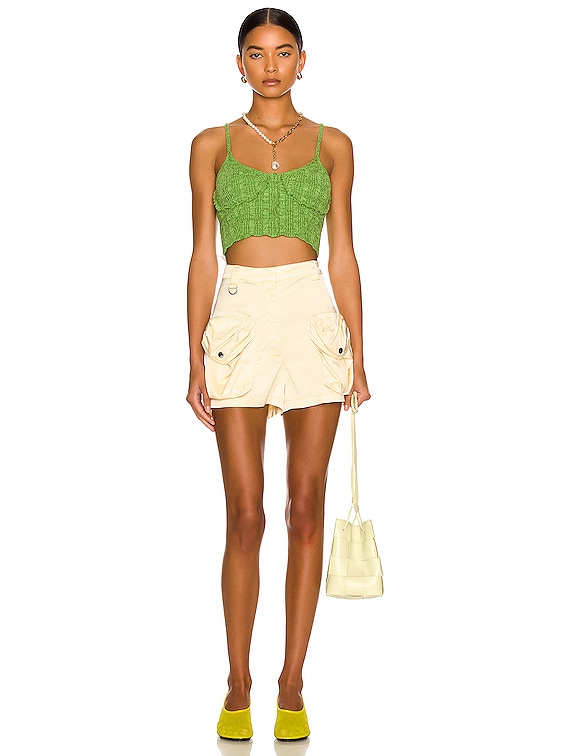 Acne Studios Tank Top in Grass Green | FWRD