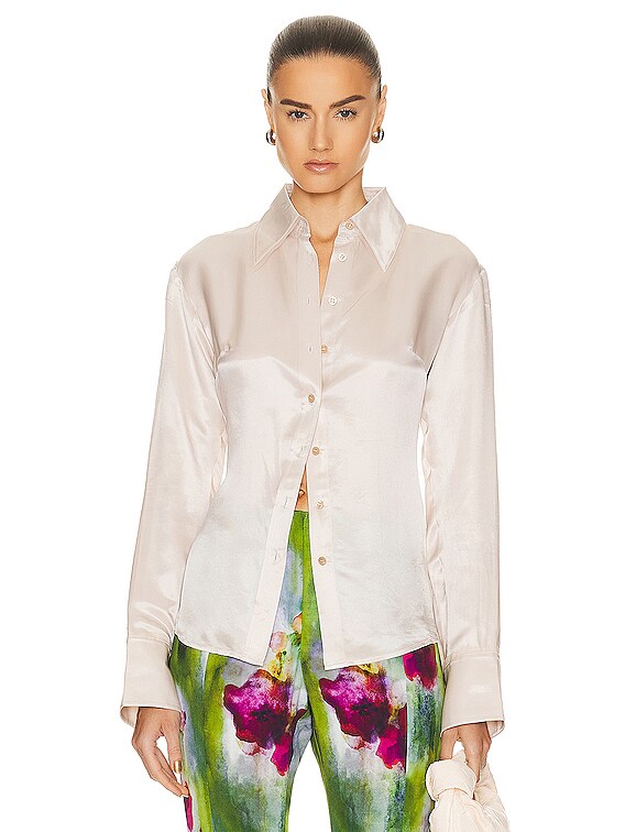 Acne Studios トップ - Pebble Beige | FWRD