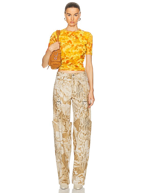 Acne Studios Tシャツ - Yellow Multi | FWRD