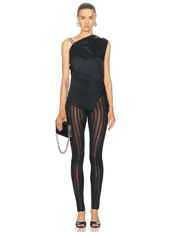 Acne Studios Tabita Top in Black | FWRD
